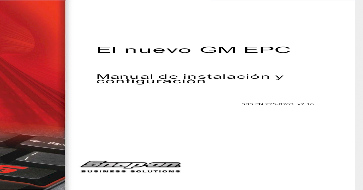 gm epc install